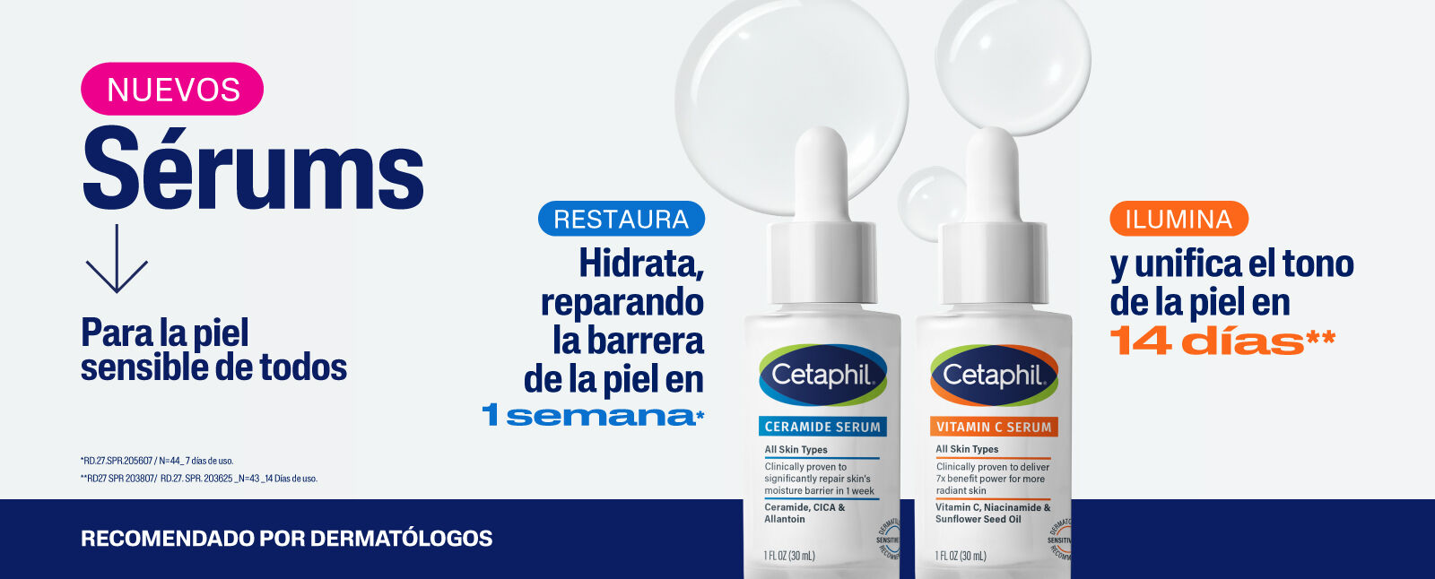 Lanzamiento de Serums Cetaphil
