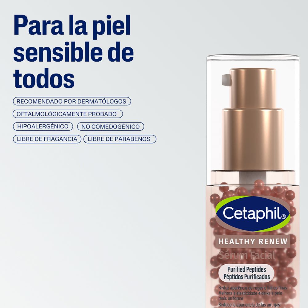 Cetaphil Healthy Renew s&eacute;rum todo tipo piel sensible oftalmol&oacute;gico hipoalerg&eacute;nico sin parabenos