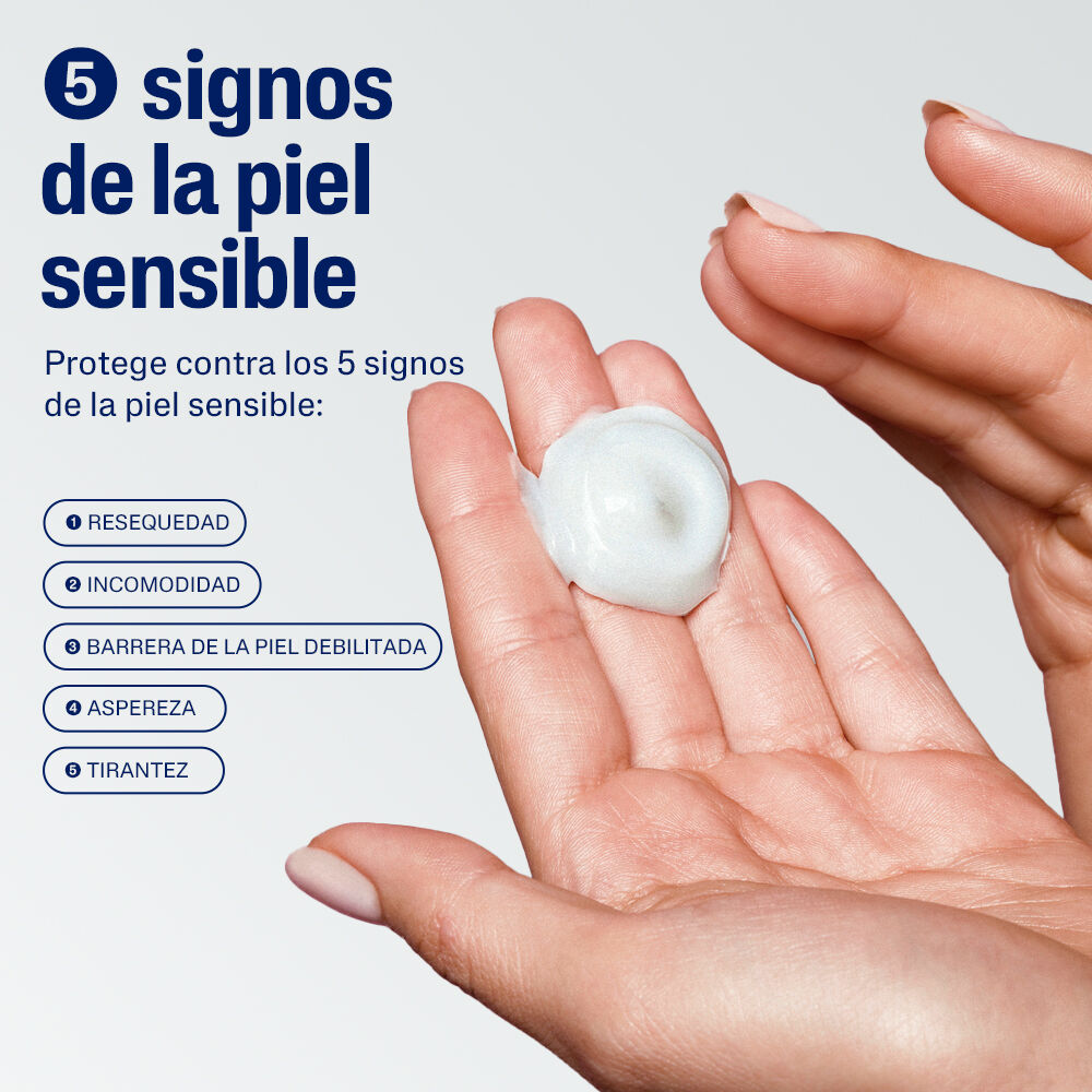 Crema hidratante 250 g Piel Sensible