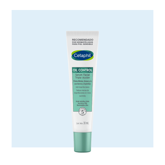 Oil Control Ser&uacute;m Facial Triple Acci&oacute;n (30 mL)
