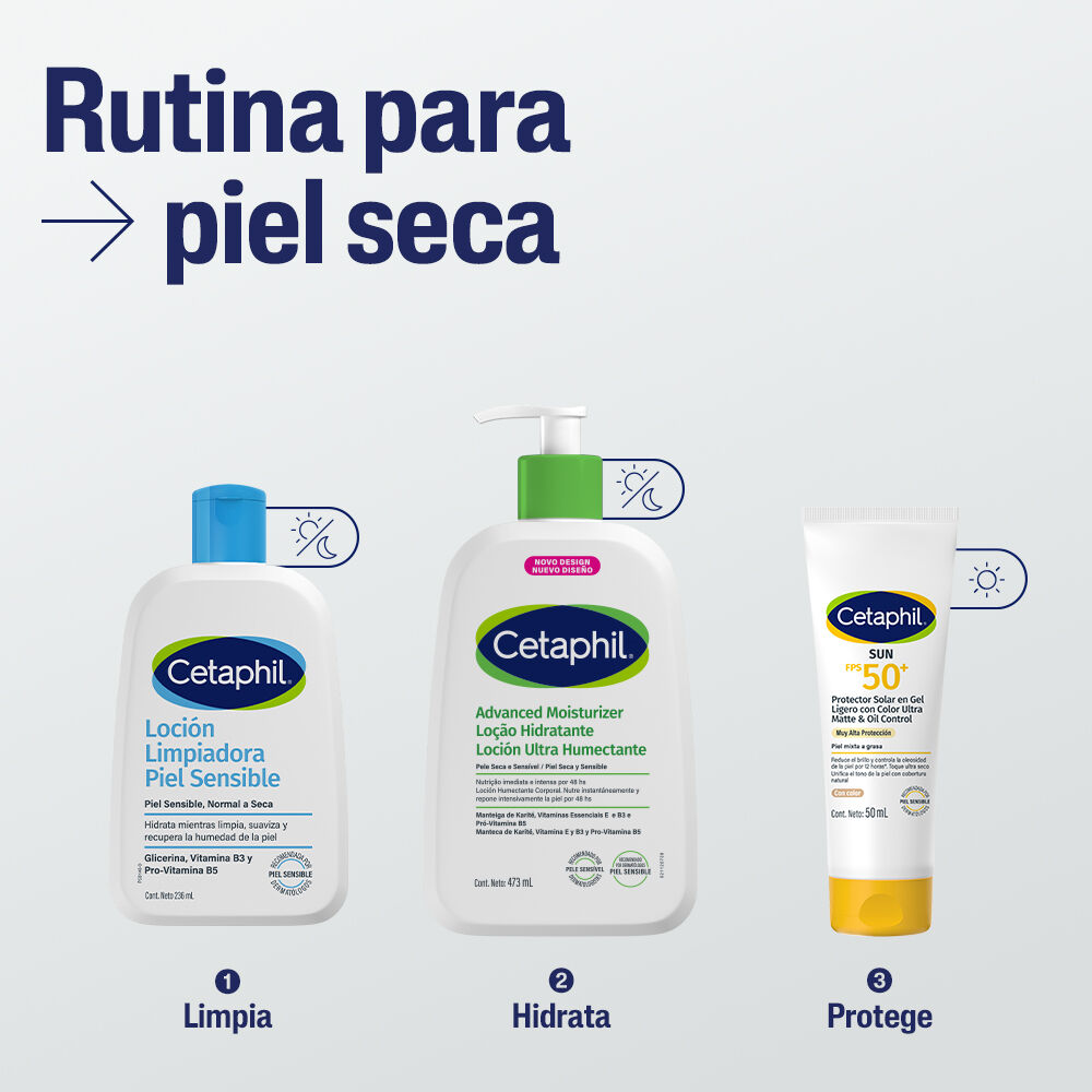 Loci&oacute;n limpiadora Piel sensible 473 ML