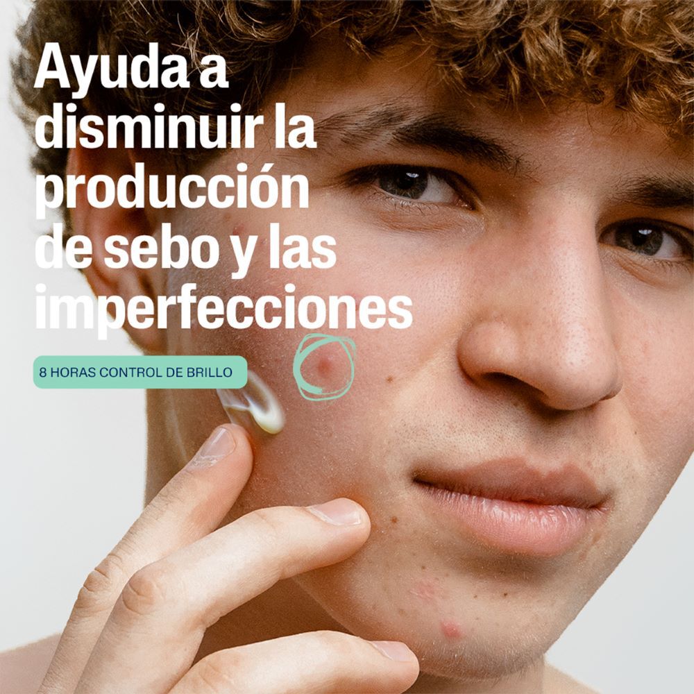  Cetaphil Oil Control reduce sebo imperfecciones controla brillo 8 horas piel grasa