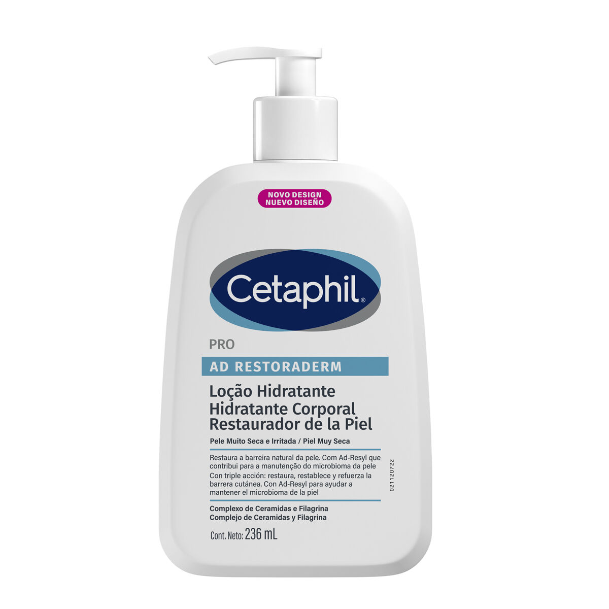 PRO AD Hidratante corporal restaurador de la piel 236ml