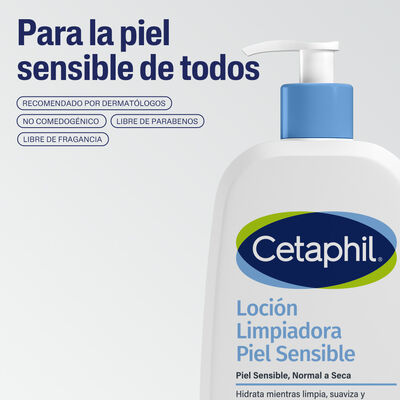 Loción limpiadora Piel sensible 473 ML