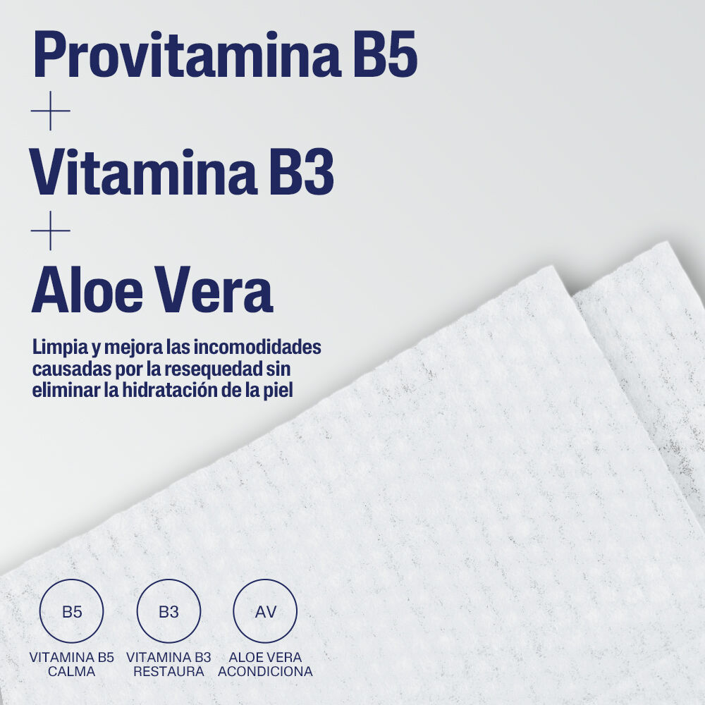 Toallita Cetaphil limpia maquillaje grasa e impurezas sin resecar piel sensible