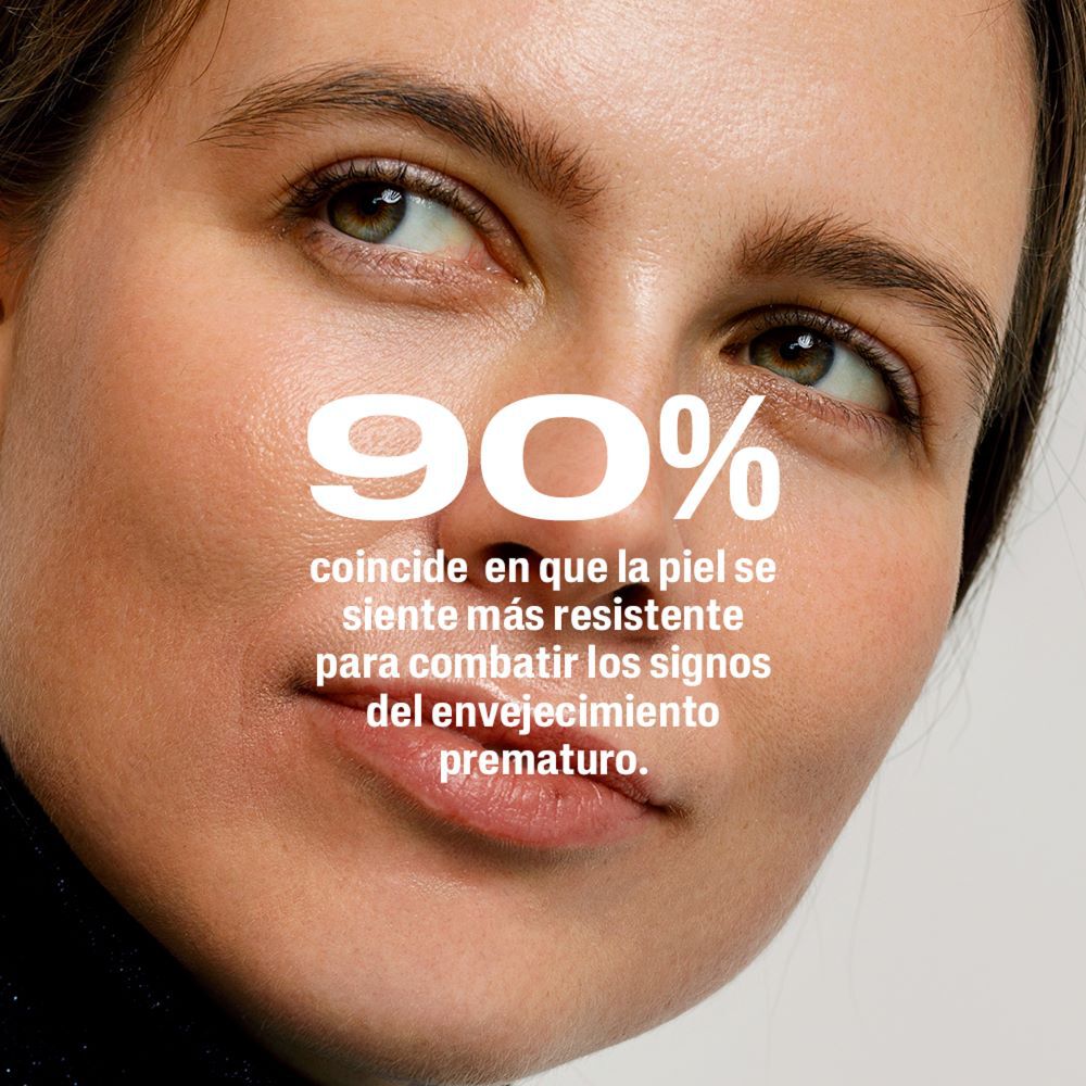 90% Piel M&aacute;s Resistente al Envejecimiento