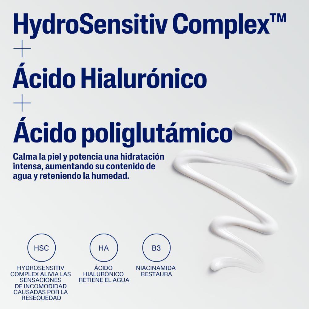 Ingredientes s&eacute;rum Cetaphil HydroSensitiv Complex &aacute;cido hialur&oacute;nico poliglut&aacute;mico niacinamida