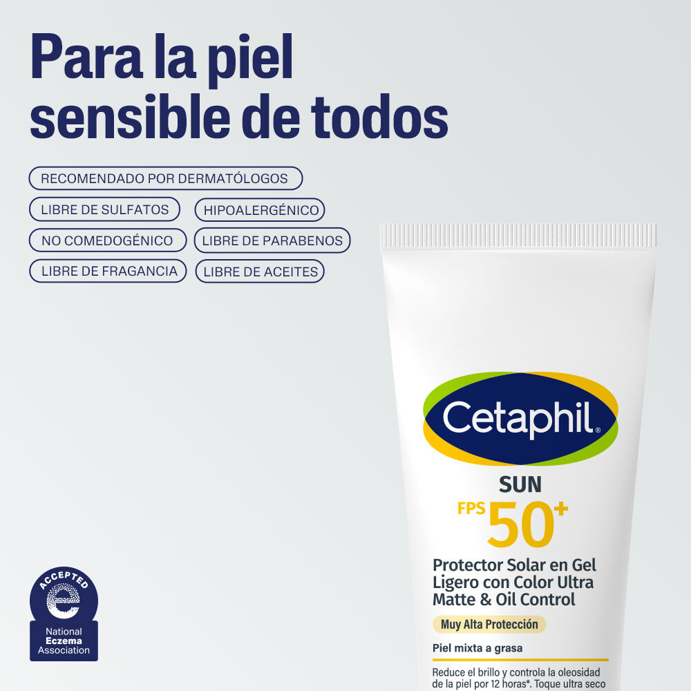 Sun Oil control FPS 50+ Sin Color y ultra mate. (50 mL)