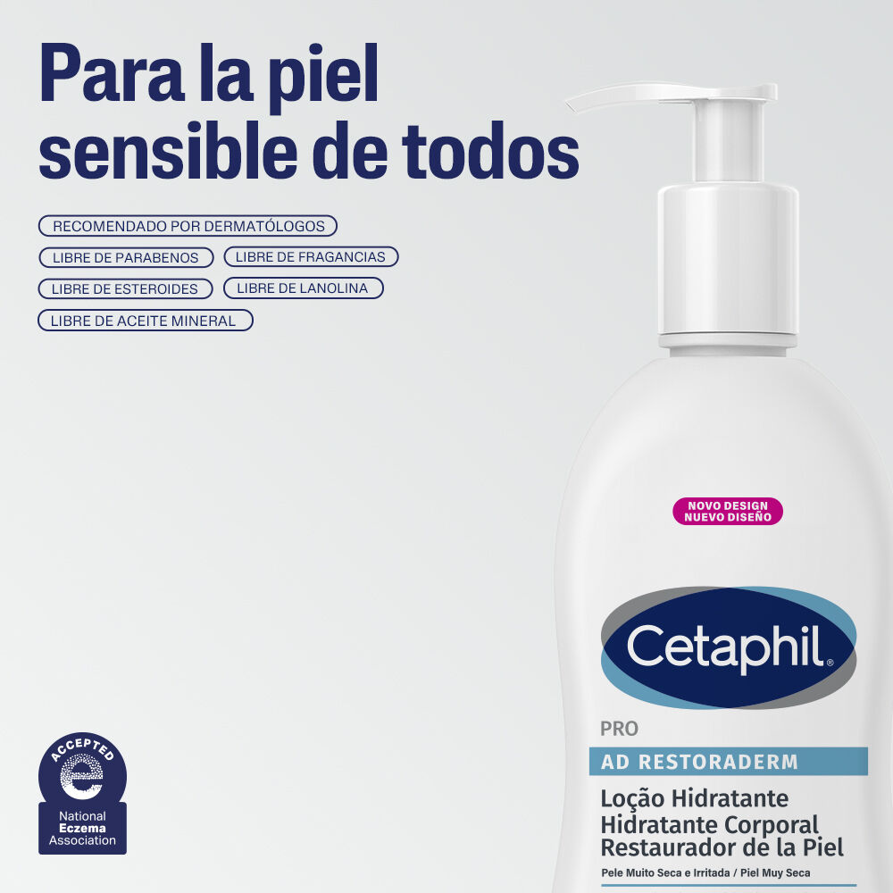 PRO AD Hidratante corporal restaurador de la piel 236ml
