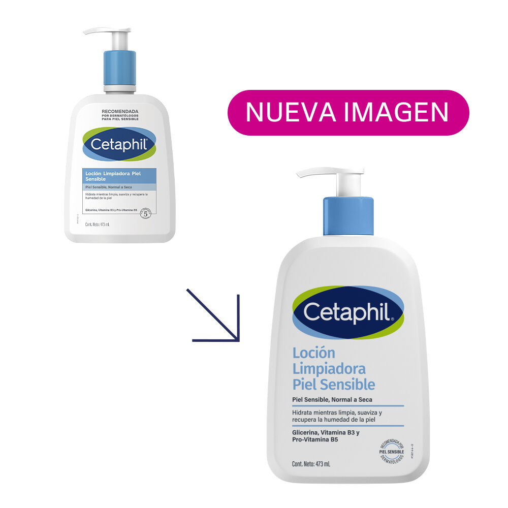 Loci&oacute;n limpiadora Piel sensible 473 ML