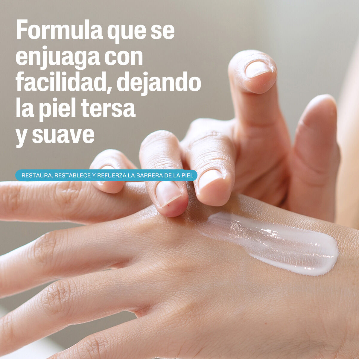 beneficios Rutina y aplicaci&oacute;n pro ad limpiador restaura y limpia cuidados especiales de la piel sensible