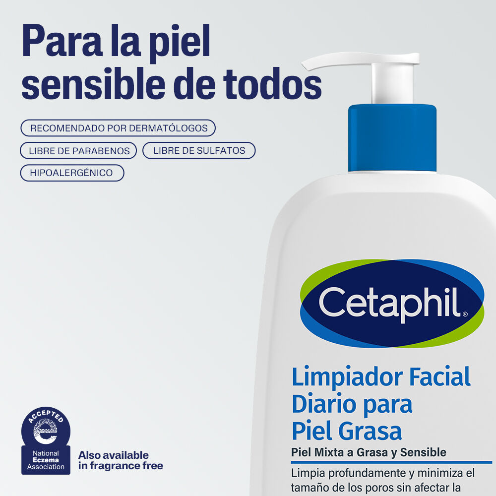 Limpiador l&iacute;quido para piel grasa (236 mL)