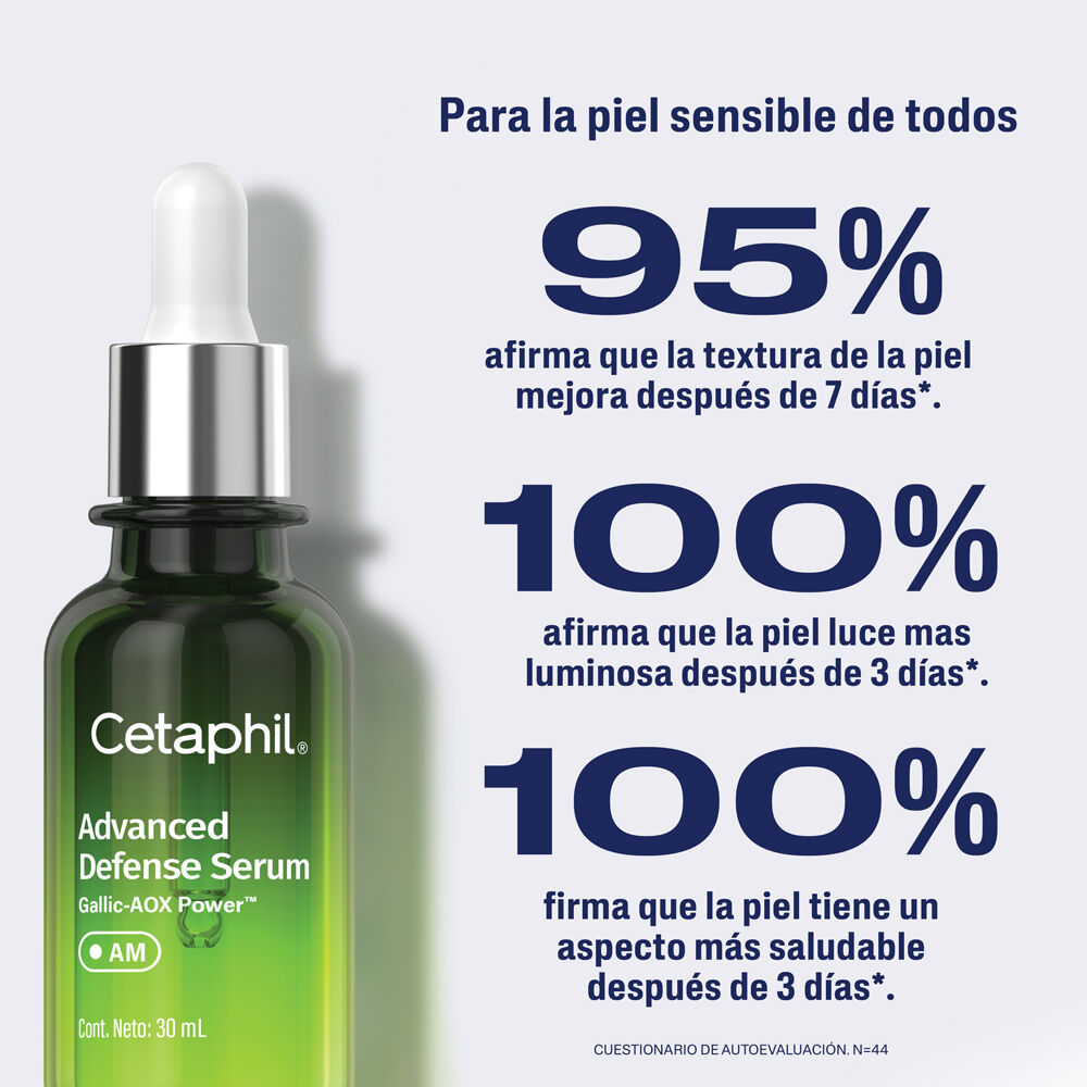 Recomendado por dermat&oacute;logos S&eacute;rum d&iacute;a antioxidante con gallic power 