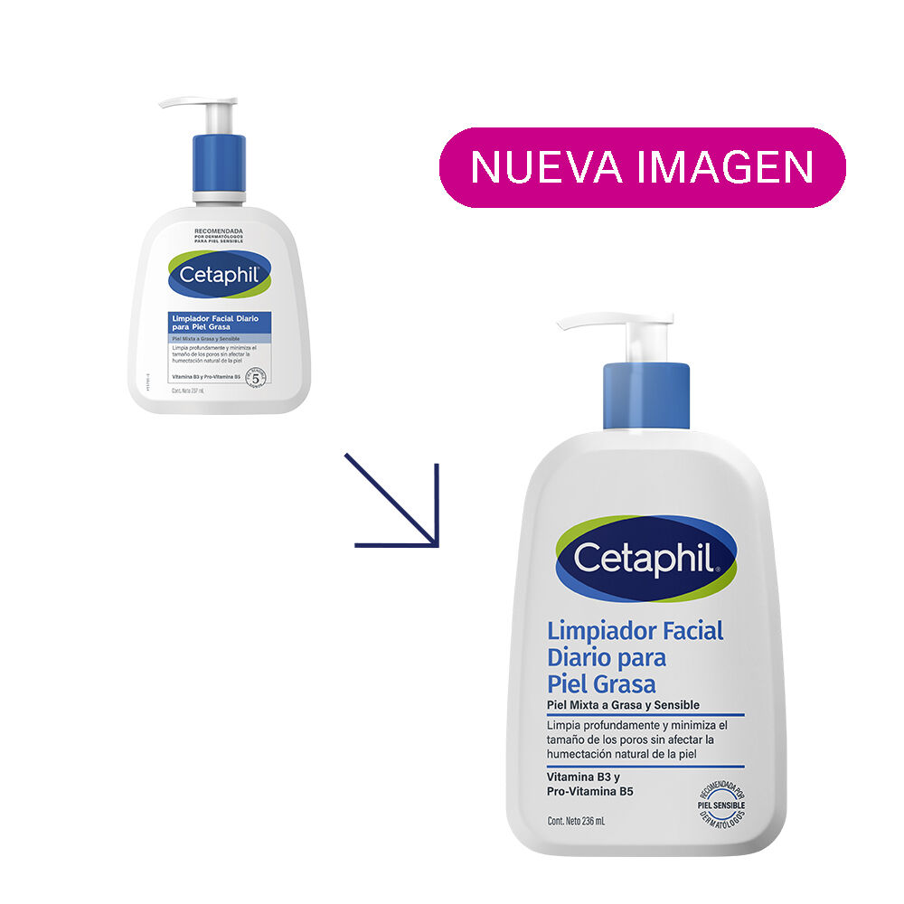 Limpiador l&iacute;quido para piel grasa (236 mL)