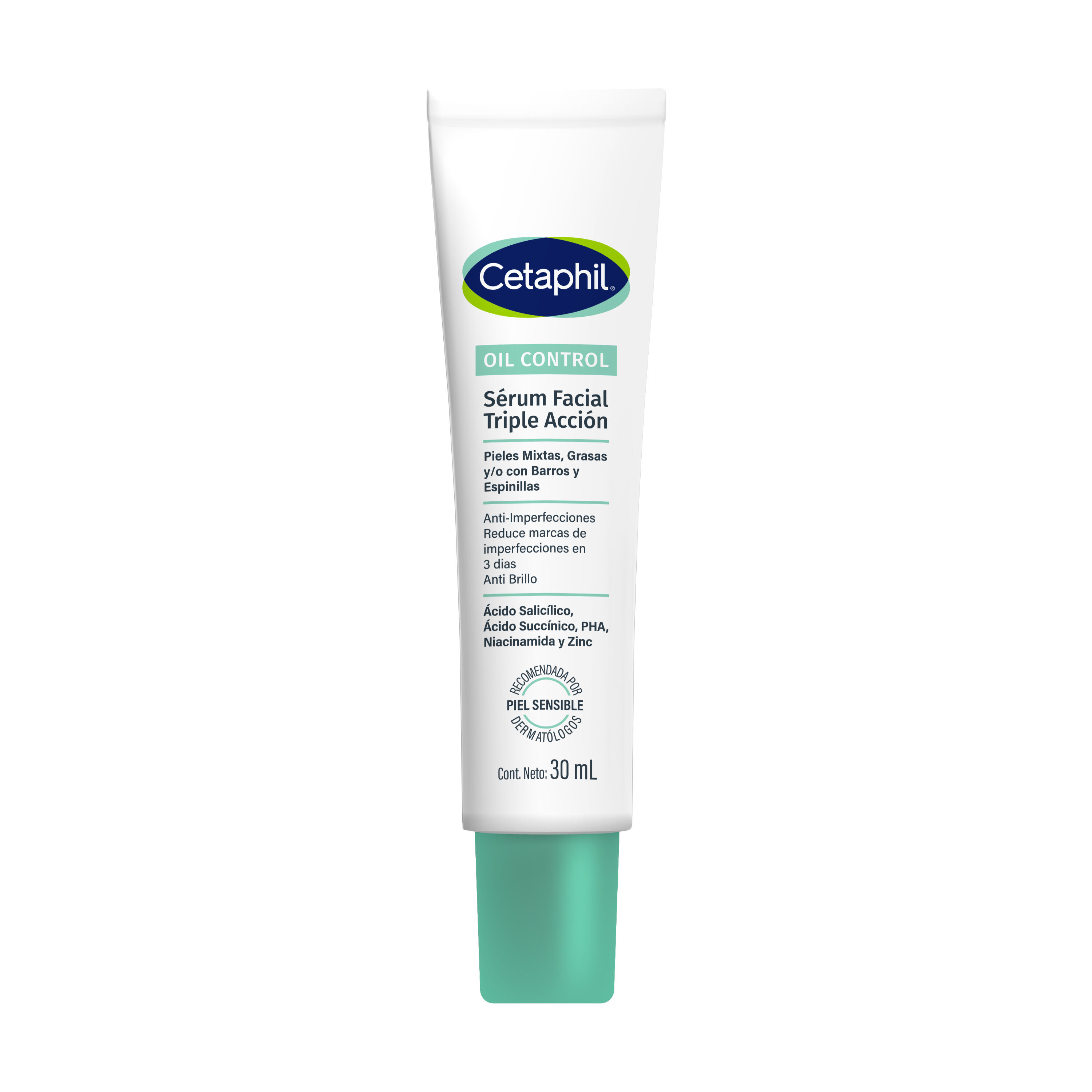 Oil Control Ser&uacute;m Facial Triple Acci&oacute;n 30 mL