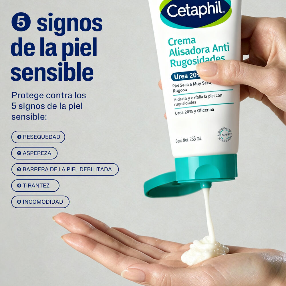 Crema Alisadora Anti Rugosidades 236 mL- Urea Hidratante