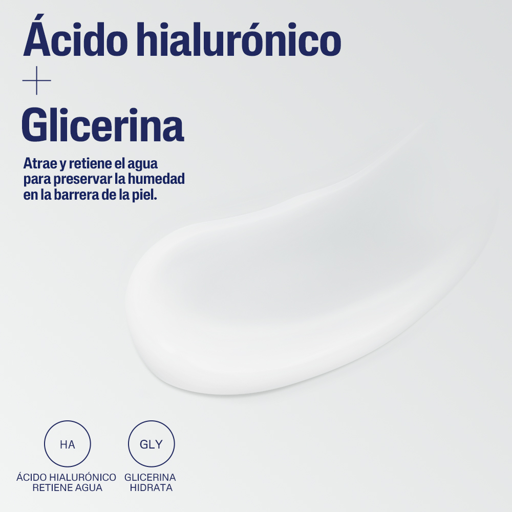 Loción facial hidratante de día con ácido hialurónico (88 mL) 
                    Ingredients